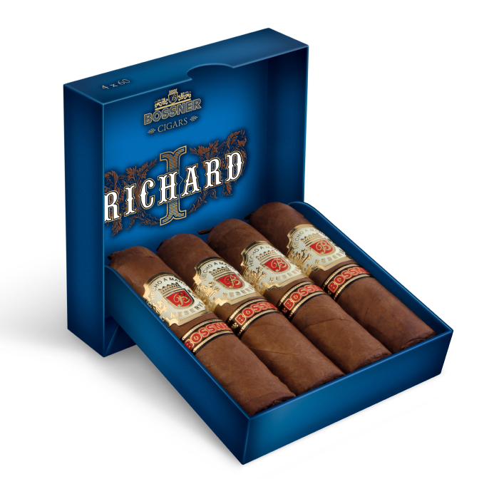 Коробка Bossner Richard I Moreno на 4 сигары